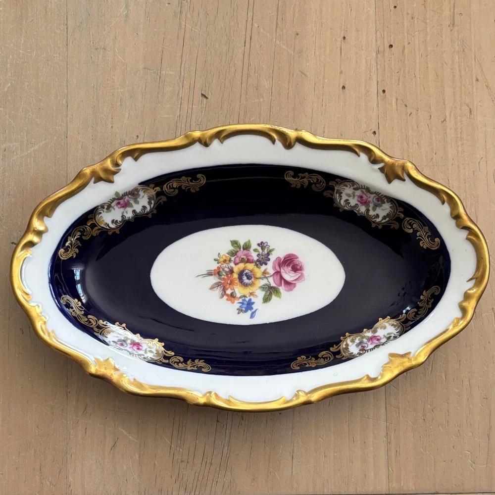 Reichenbach Echt Kobalt Serving Piece